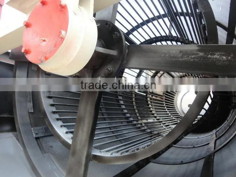 Placer gold washing plant trommel screen machine