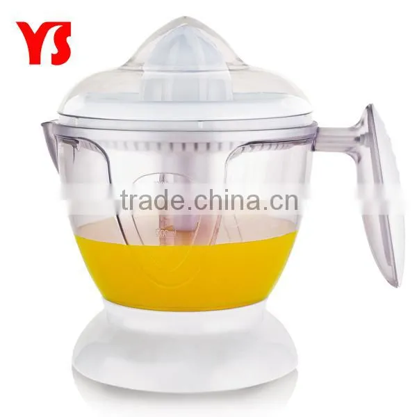 white green color manual plastic orange juicer