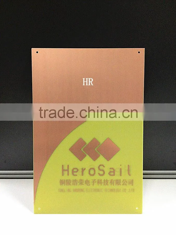 Double side FR-4 copper clad laminate sheet made in China