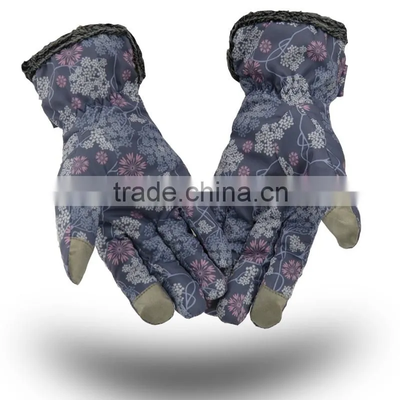 conductive thread touch finger gloves