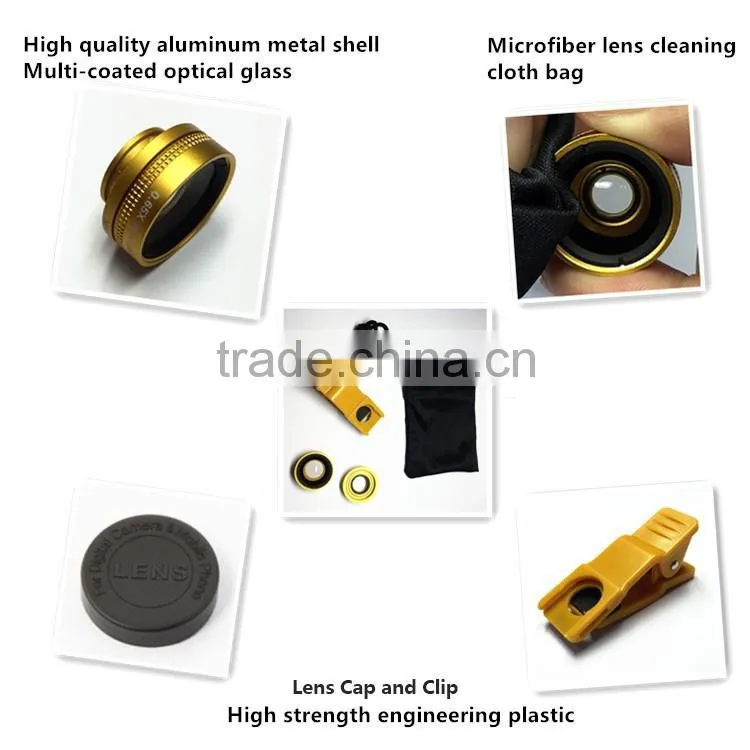 2 in 1 wide angle camera lens low price for galaxy note 3