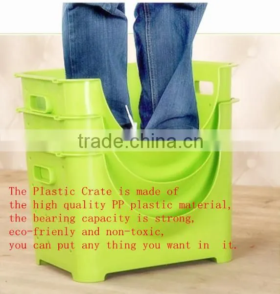 China maker sale Convenient Plastic Crates for Fruits and Vegetables