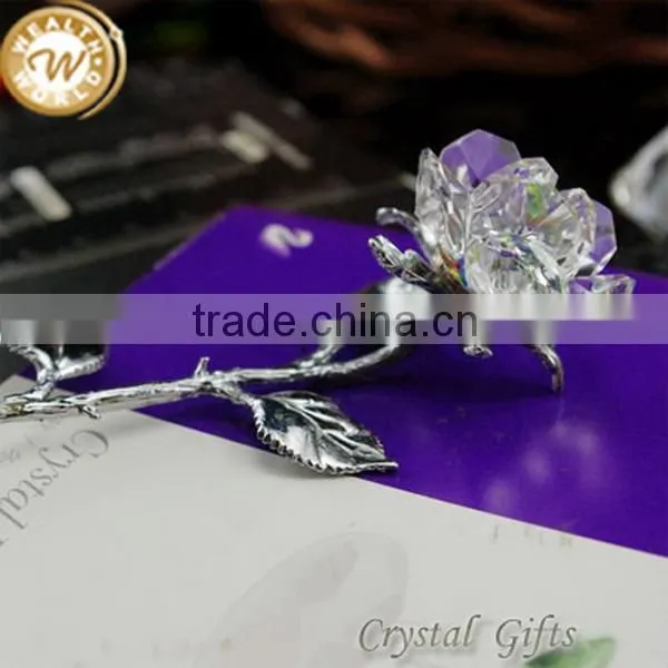 Contemporary unique crystal decorative flower