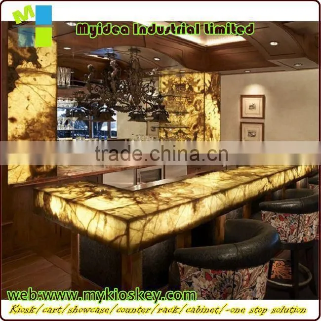 mdf baord glass top office reception counter design beauty salon reception counter