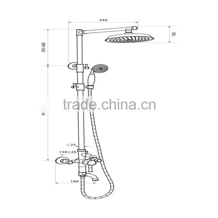 2015 Newest Fancy Bathroom Design Single Lever Long Neck BasinFaucet