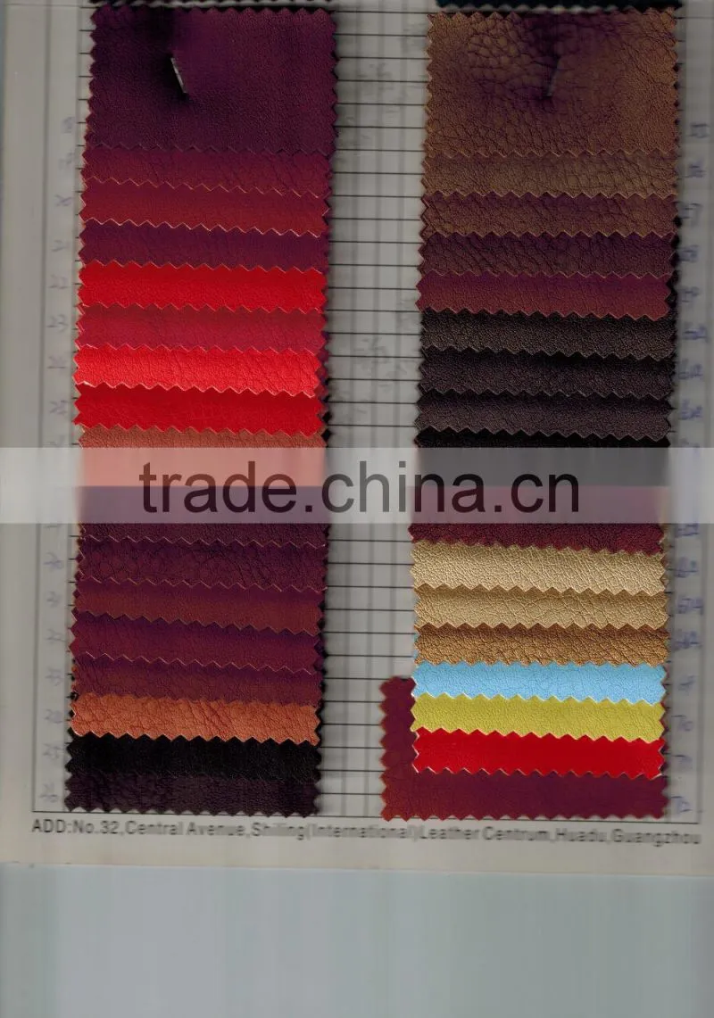 sofa leather,pvc artificial leather for making indoor furniture with competitive price raw leather fabrics stocklot