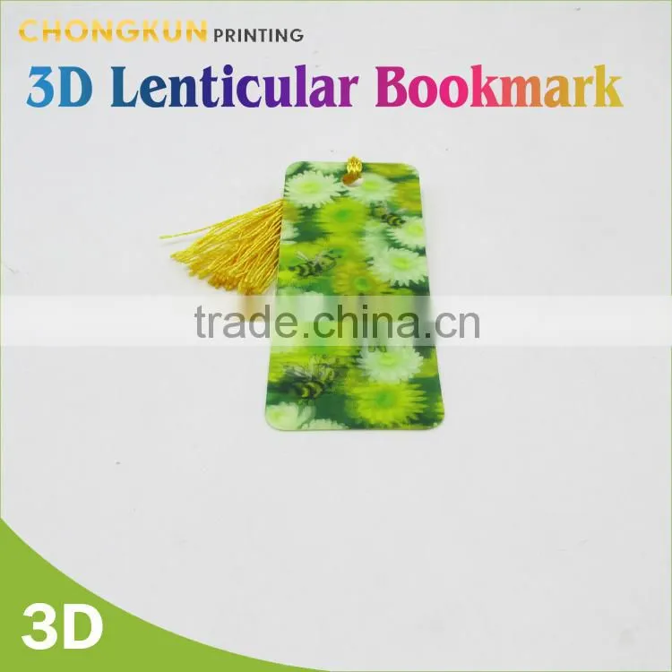 Custom design fancy bookmarks for books as promotion