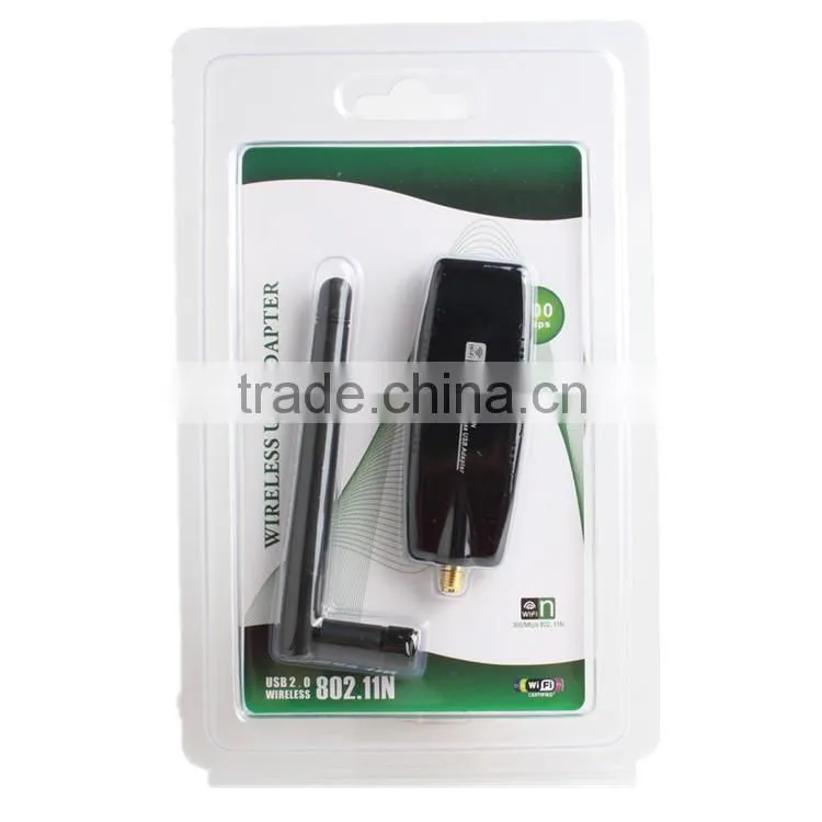 RTL8192 Chipset 802.11n 300Mbps Wireless USB Dongle Adapter Wifi Transmitter and Receiver