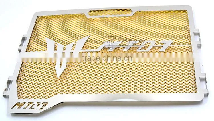 BJ-RG-YA003 Wholesale Stainless Steel Motorcycle Radiator Cover for Yamaha MT07 2014-2015
