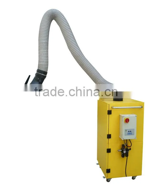 Industrial exhaust gas suction and discharge(movable welding fume purifier)
