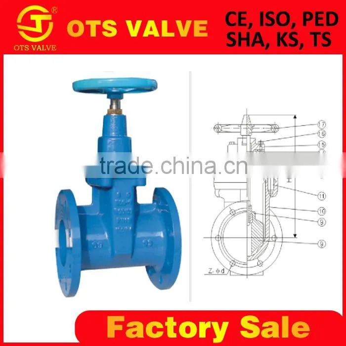 ZV-LY-011 cast steel 4 inch water gate valve