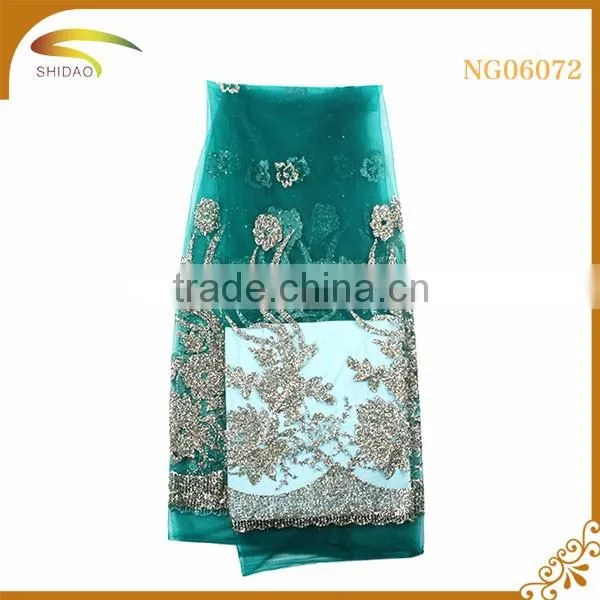 custom wholesale garment accessories african tulle french lace trim floral