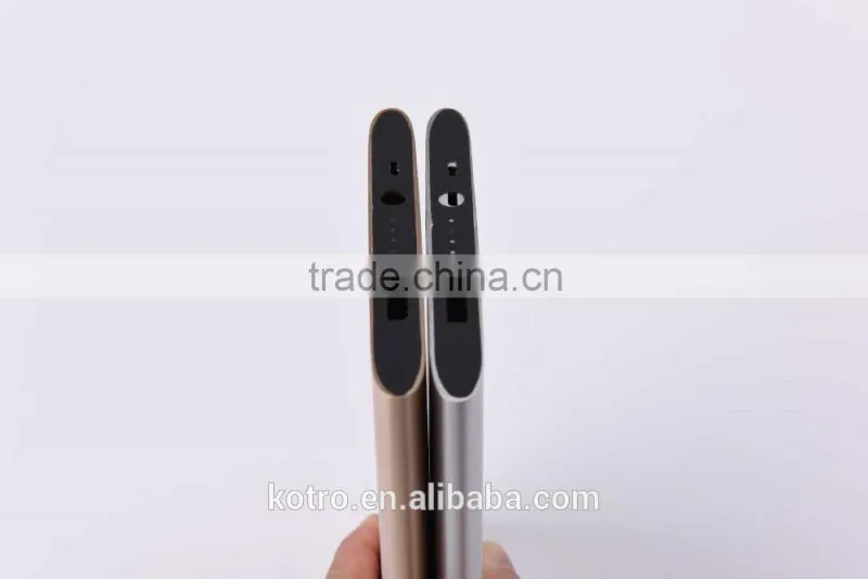 The Newest Portable Aluminium Shell 6000 mah Mobile Quick Charging QC2.0 Power Bank