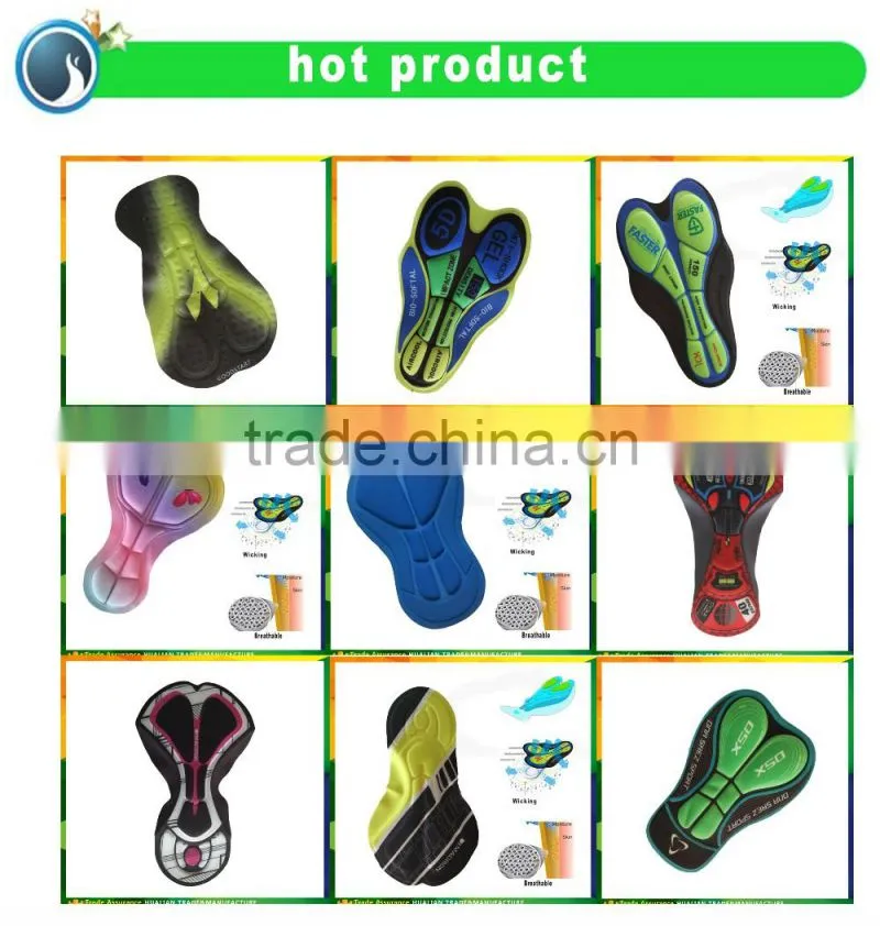 print style cycling gel padded underwear
