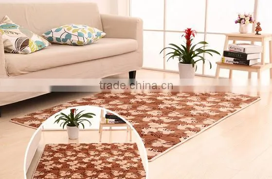 Welcome Polyester Green Mats Square Chenille Shaggy Bath Rug and any shapes is ok