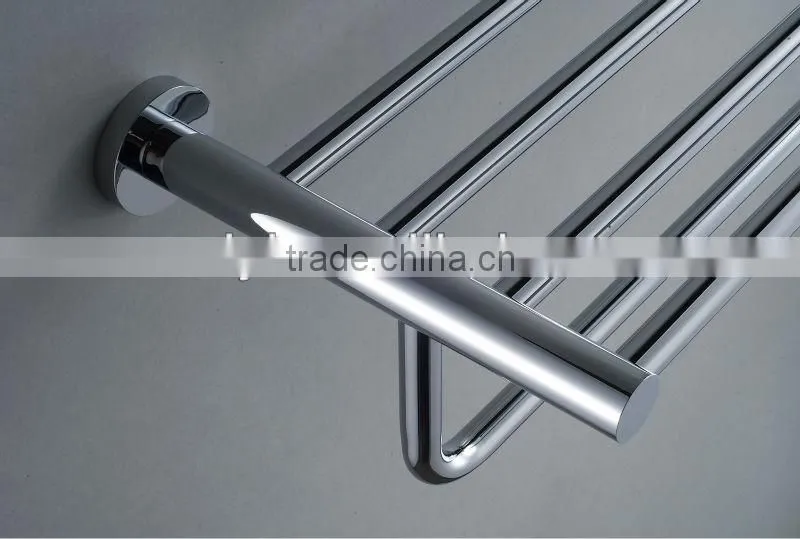 double bath towel rack