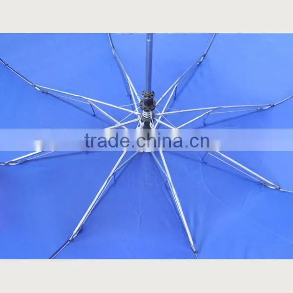 Hot sale new style blue color folding umbrella for gift