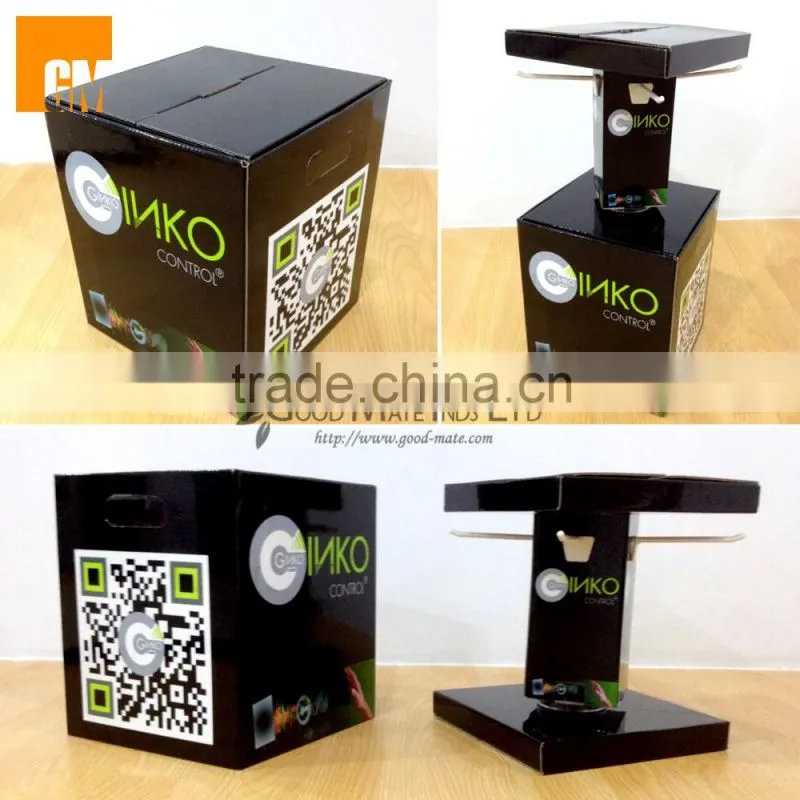 China supplier new product paper material make up cosmetic display stand