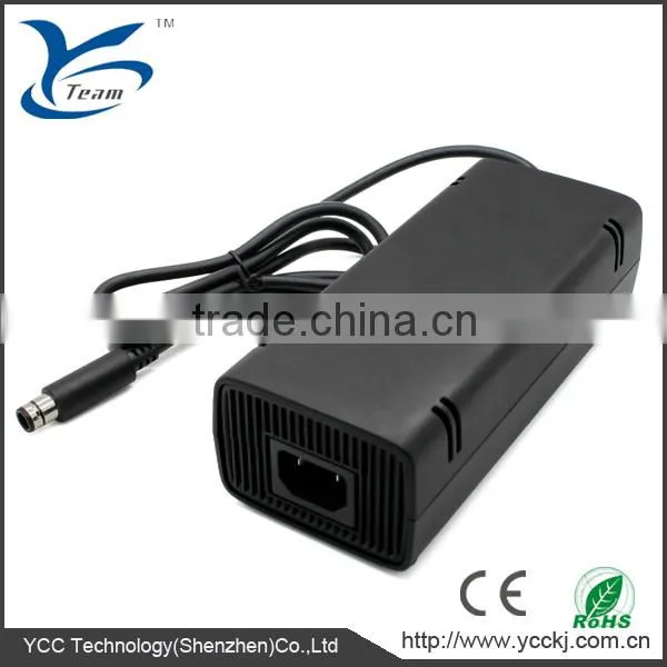 new products ! ! cheap video game accssory adapter for xbox 360 E brick black UK/EU/AU/US standard availbale with best price