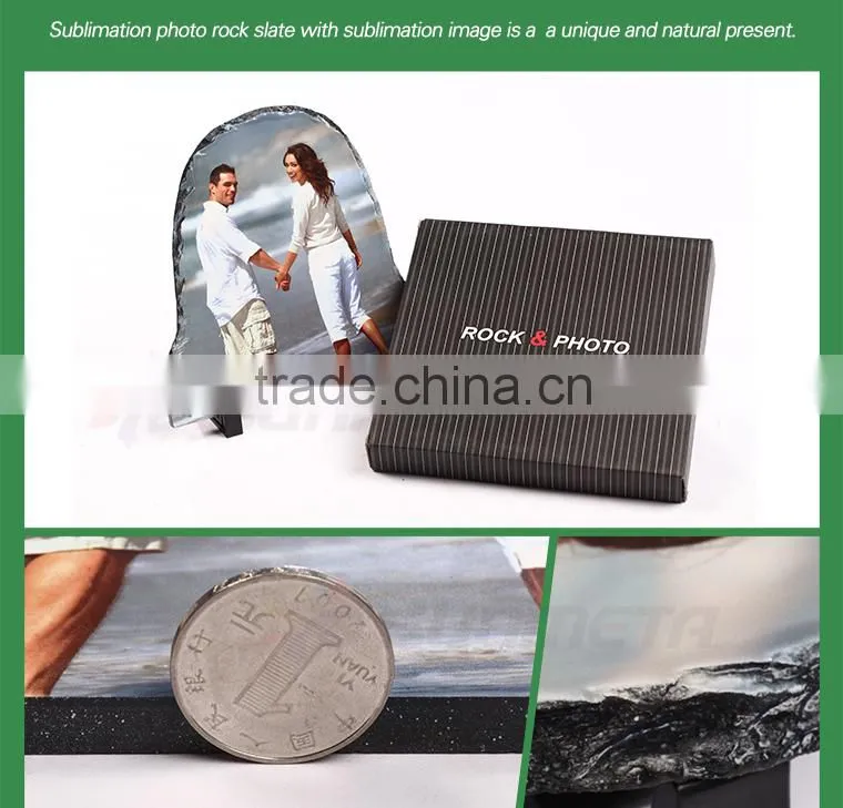 Sunmeta factory directly 3D sublimation blank rock photo SH02 20*20cm