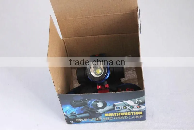 rechargeable led headlamp aluminum LED headlight powerful LED headlamp
