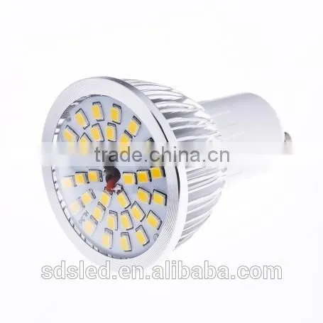 LED spotlightLED 120 Degree 6W 480LM 2820-3200K Warm White led spot light gu10