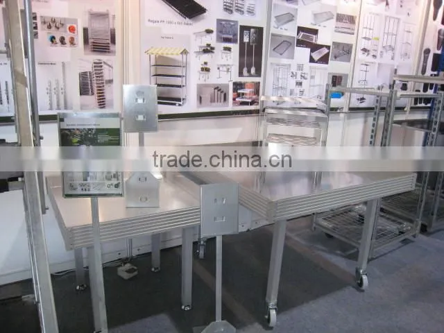 aluminum alloy show bench,outdoor benches, show tables