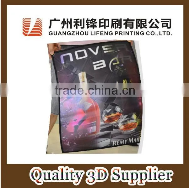 Guangzhou lifeng Fashion lenticular 3d poster for electronics advertising