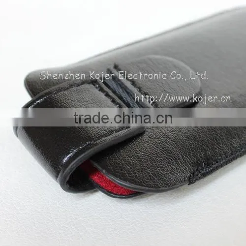 NEW Design Mobile Phone Leather Pouch For Iphone4