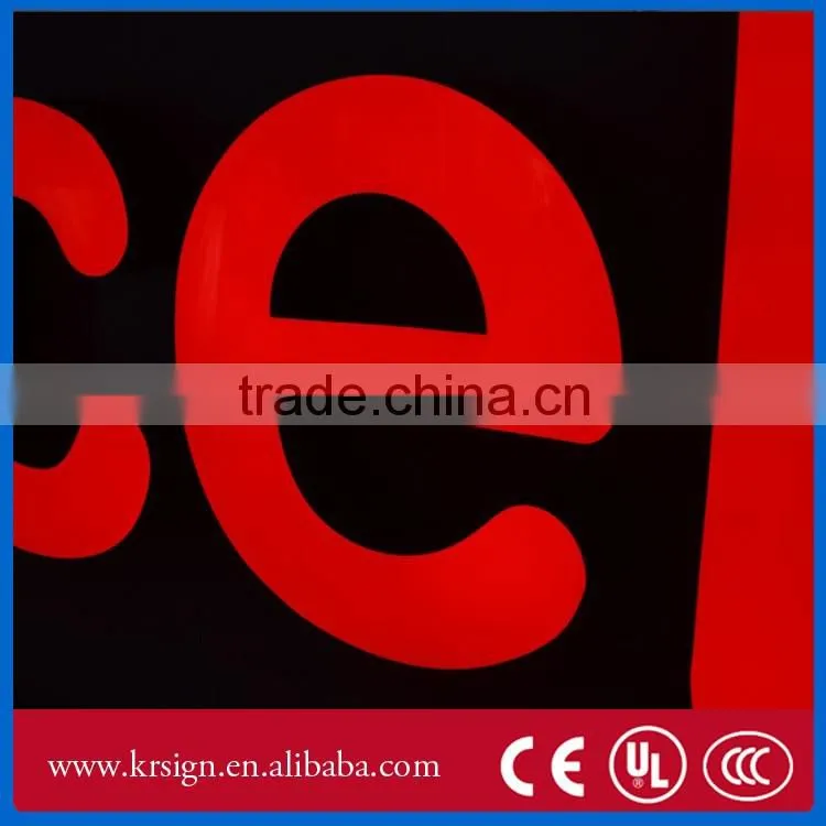 illuminated led letter sign,front light signilluminated led letter sign,front light sign