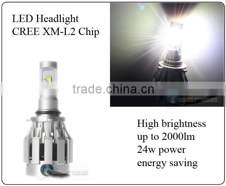New Driver DC9-30V Hot Sale Car H7 LED Headlight Bulbs H4 H8 H10 9005 9006