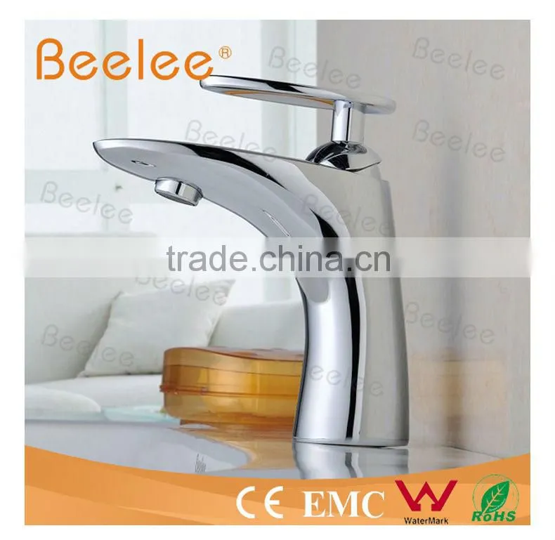 Chrome Single Handle Basin Faucets Tap for Bathroom