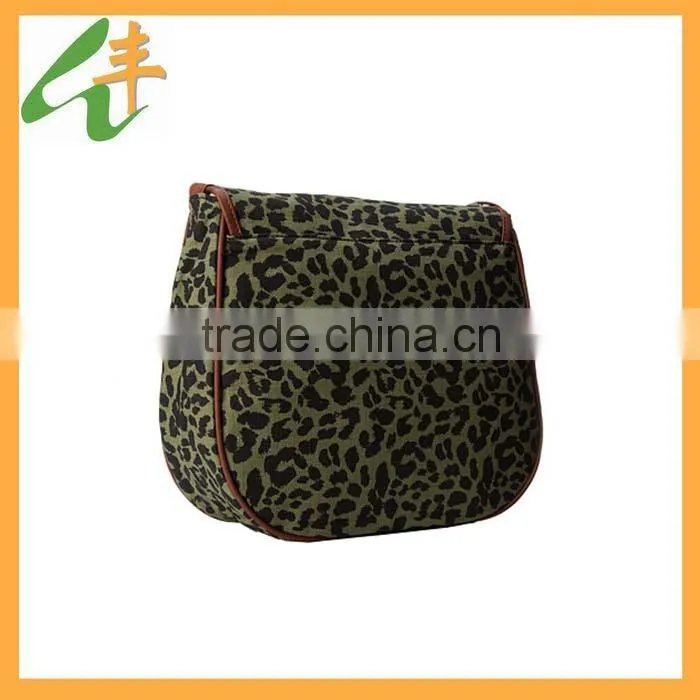 2014 popular animal printed shoulder strap bag men