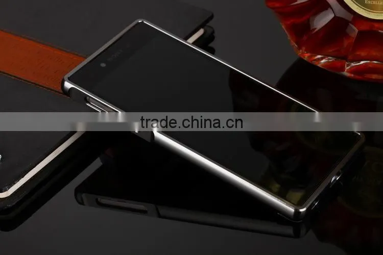 High Quality Luxury Mirror Cover Bumper Phone Case For Sony Z5P