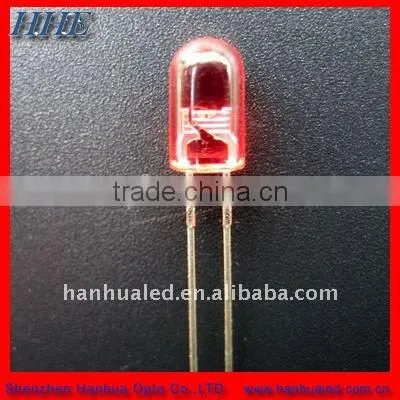 5mm green round led light components for traffic light