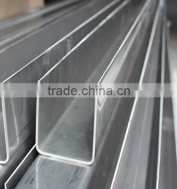 Best Price BA 2B NO.1 8K HL 2D Surface Stainless U Channel Steel
