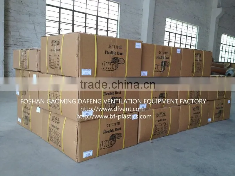 Helix spiral flexible air conditioning insulation duct