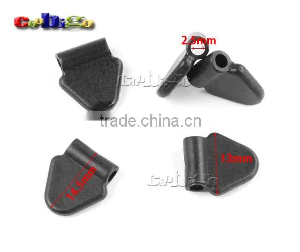 3/32"(2.5mm) Hole Small Plastic Rope Slider Stopper Cord Ends For Apparel Sportwear Backpack Accessories #FLS200-B