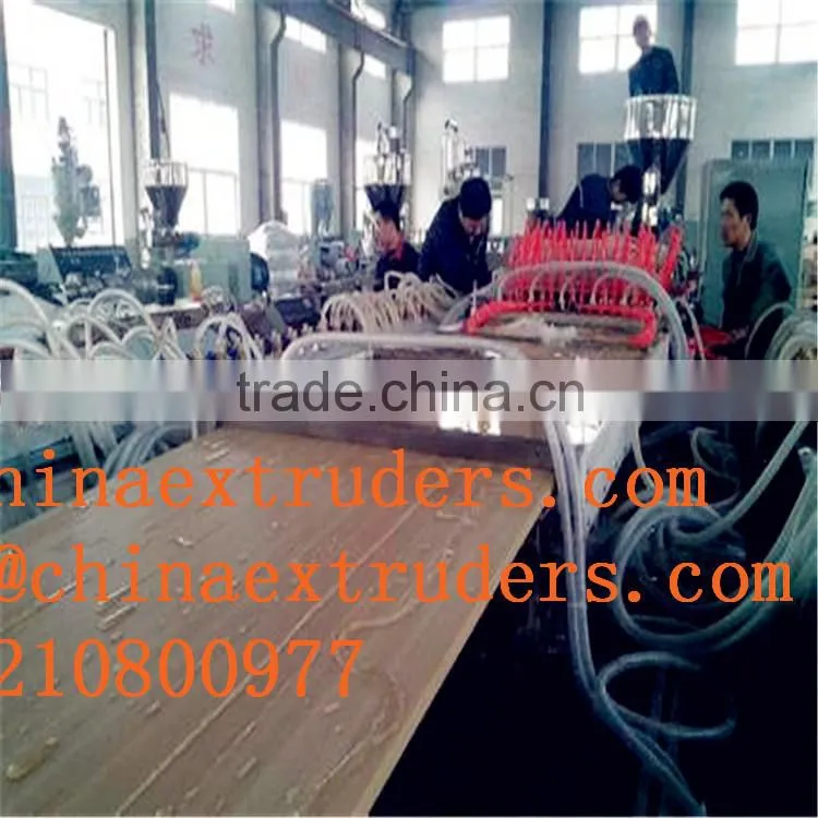Newly Emerging!! Wood plastic Building Template Production Line
