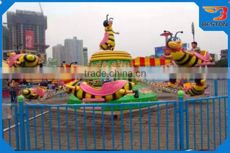 direct manufacturer on attraction in park rotary bee rides amusement rides for kids