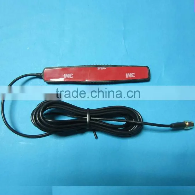 GSM 3m sticker mounting antenna rg174 cable 3 meters