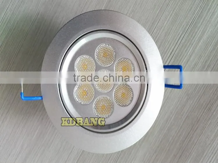 Wholesale anti-glare lens LED 7w Restaurant ceiling light