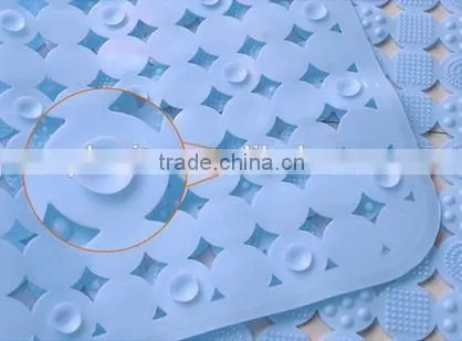 colored beads pvc Bath mat