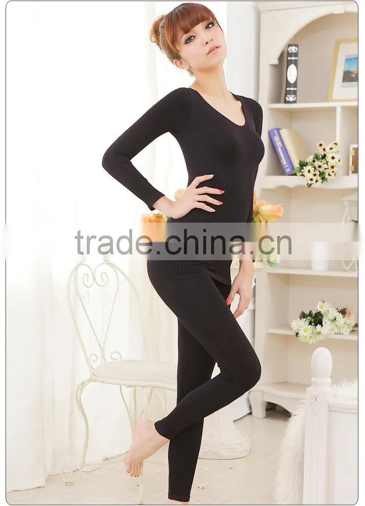 Long Johns Sets Body Slim Thermal Wear, Ladies Underwear