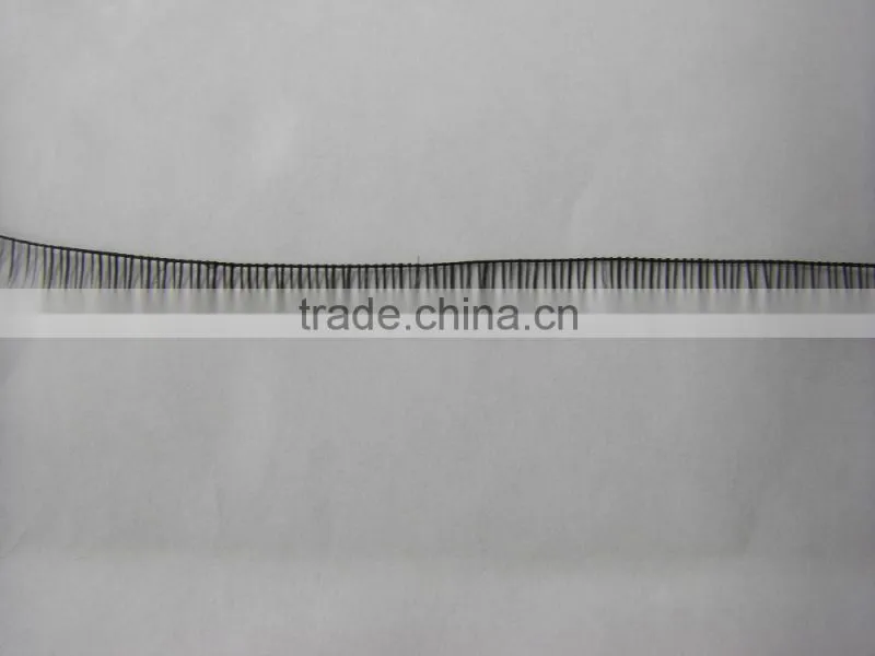 black/brown long false eyelash strip toy eyelashes for American girl