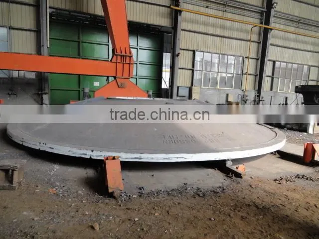 High quality casting Ball mill cover, end cap