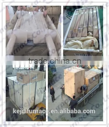 Elevator bottom lifting Bell type 1700 muffle furnaces for research institutes
