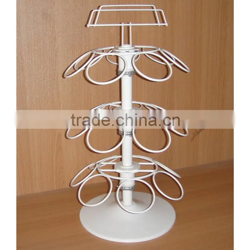 good quality counter iron wire expositor for promotion