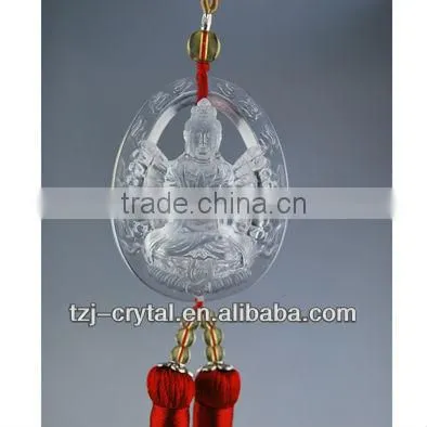 High Quality Crystal Transparent Buddha Statues
