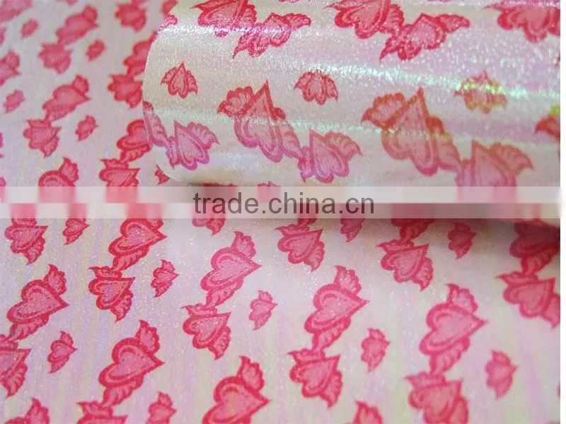 factory price holographic rainbow film foil perfume packing boxes gift wrap